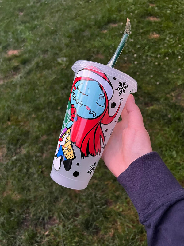 Creepy Christmas Tumbler