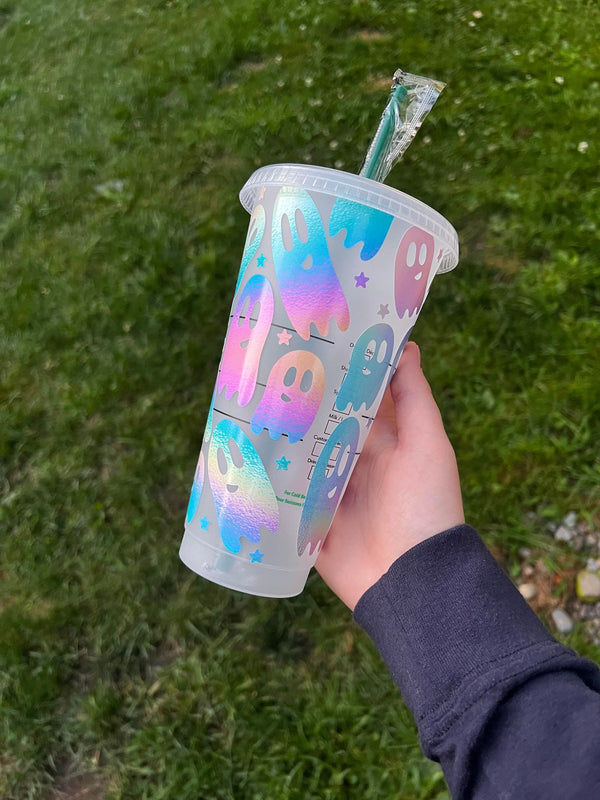 Smiley Ghosts Tumbler