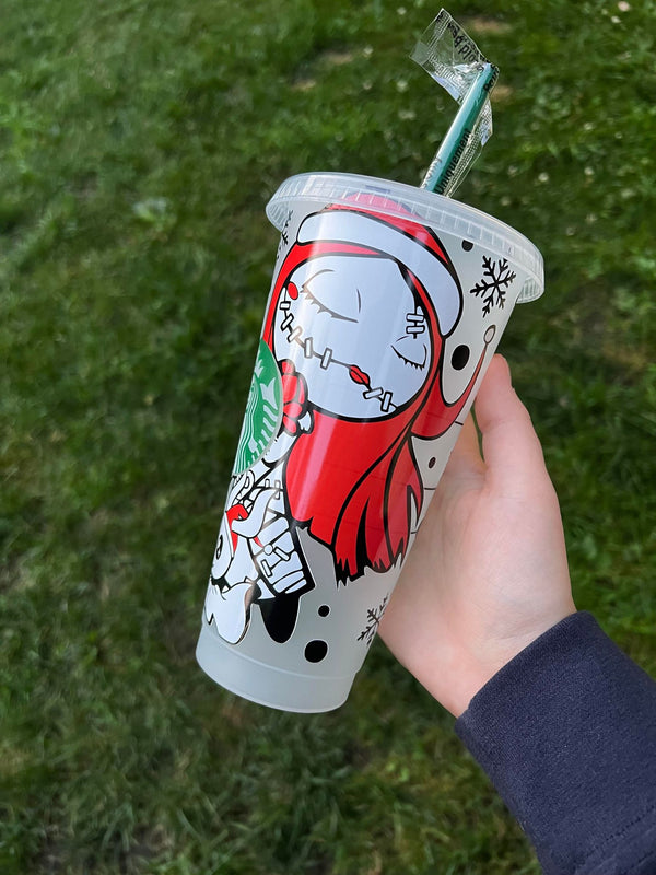 Scary Christmas Tumbler