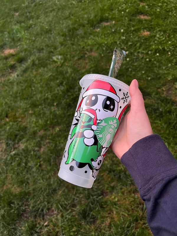 Creepy Christmas Tumbler