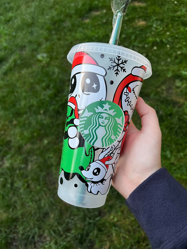 Scary Christmas Tumbler