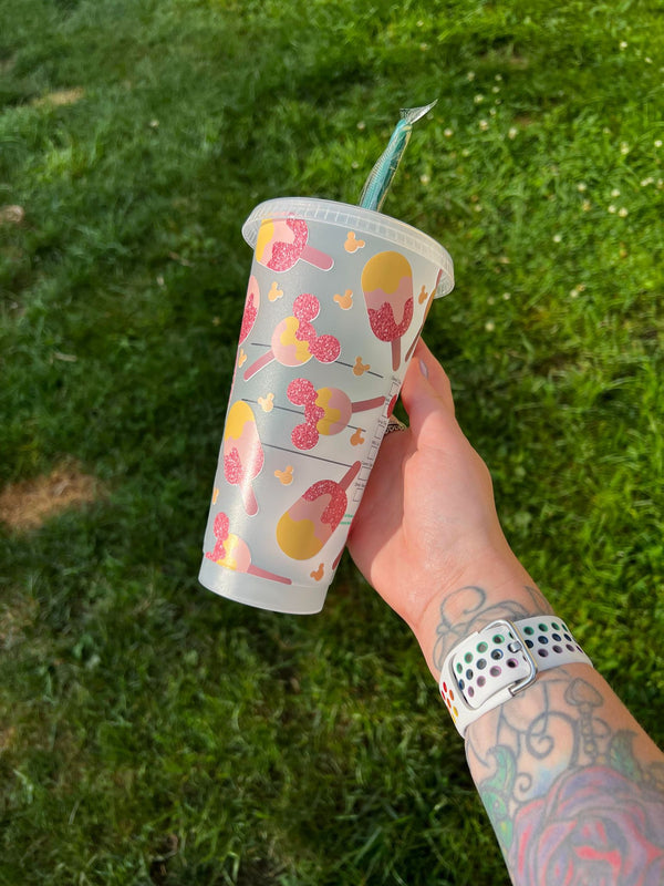 Glitter Ears Ice Cream Tumbler