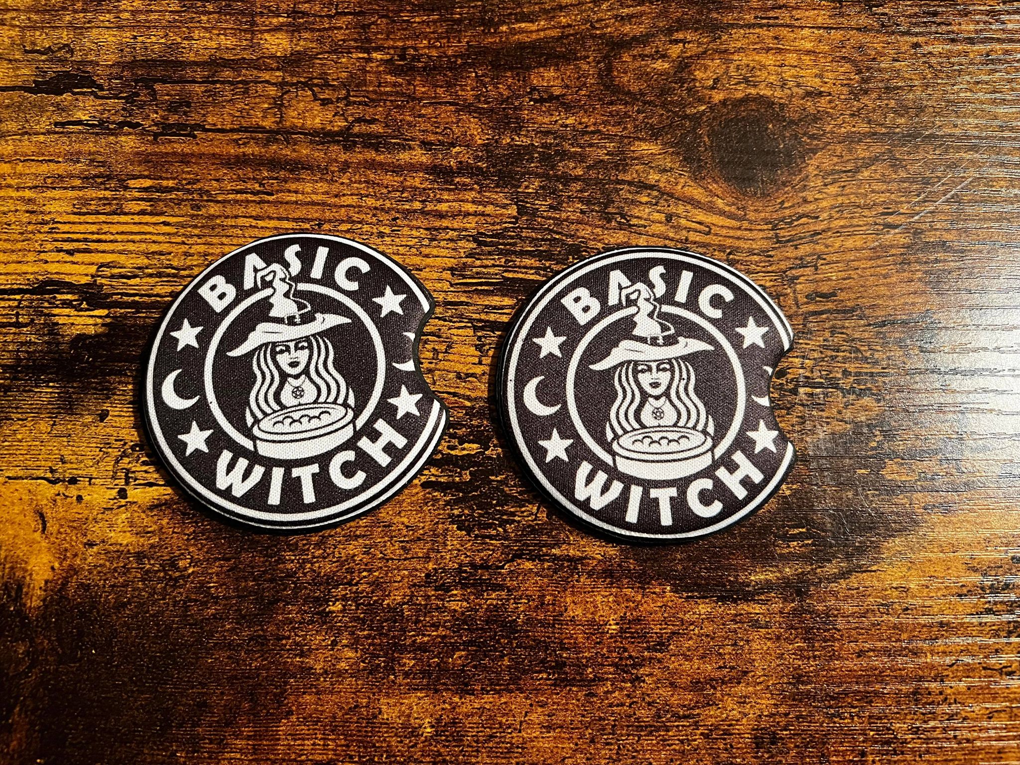 Basic Witch Car Coasters