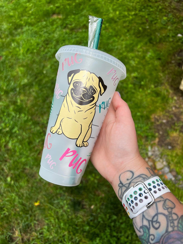 Pug Tumbler