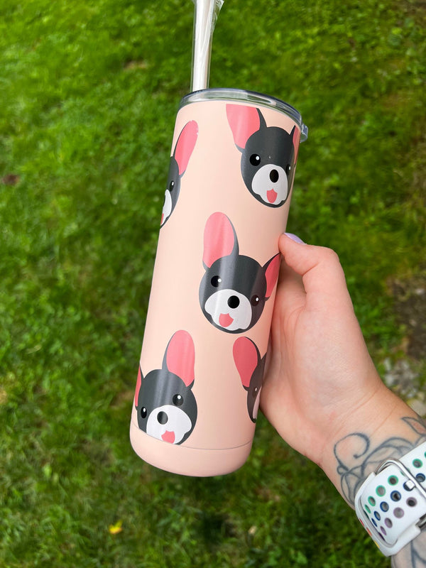 Frenchies 20oz Skinny Tumbler