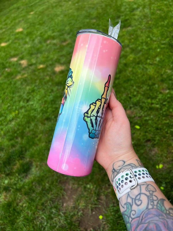 Fu*k Theme Sublimation Tumbler