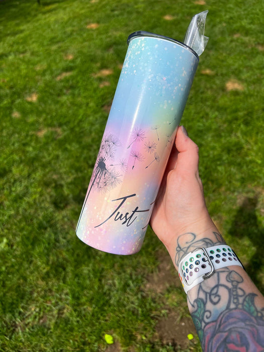 Just Breathe Sublimation Tumbler