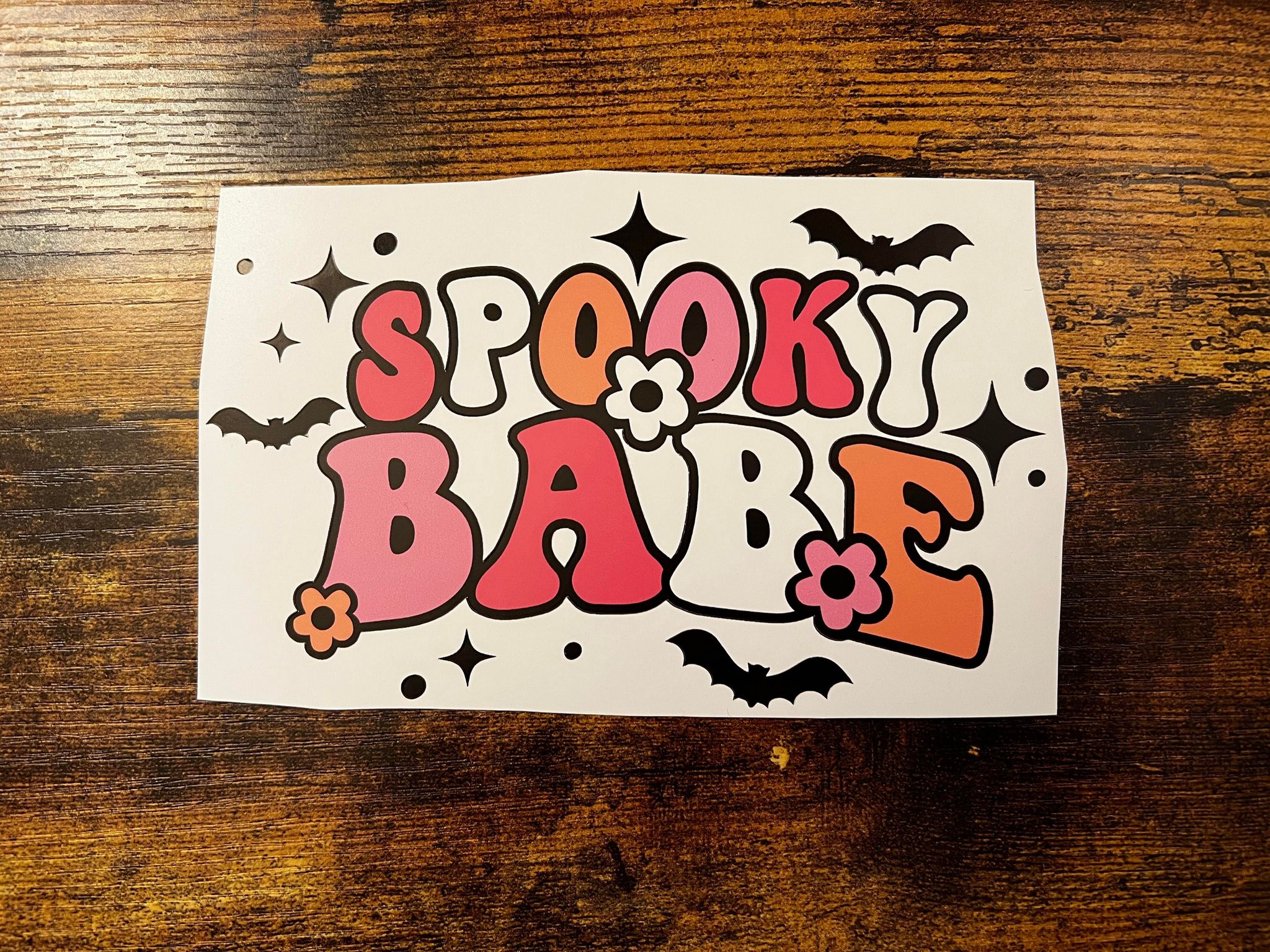 Spooky Babe Color Cup Wrap