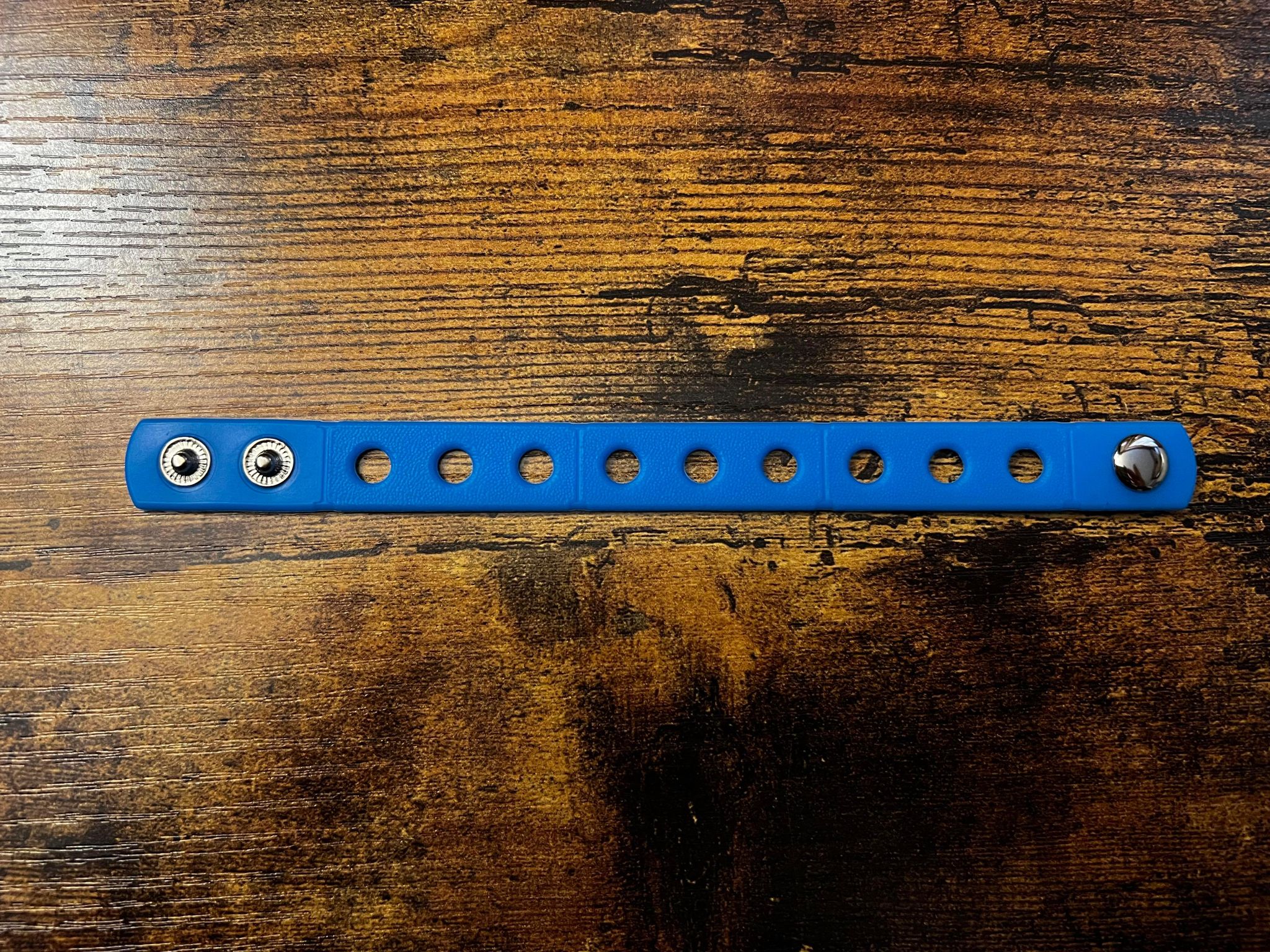 Croc Charm Bracelet Blue 2 size