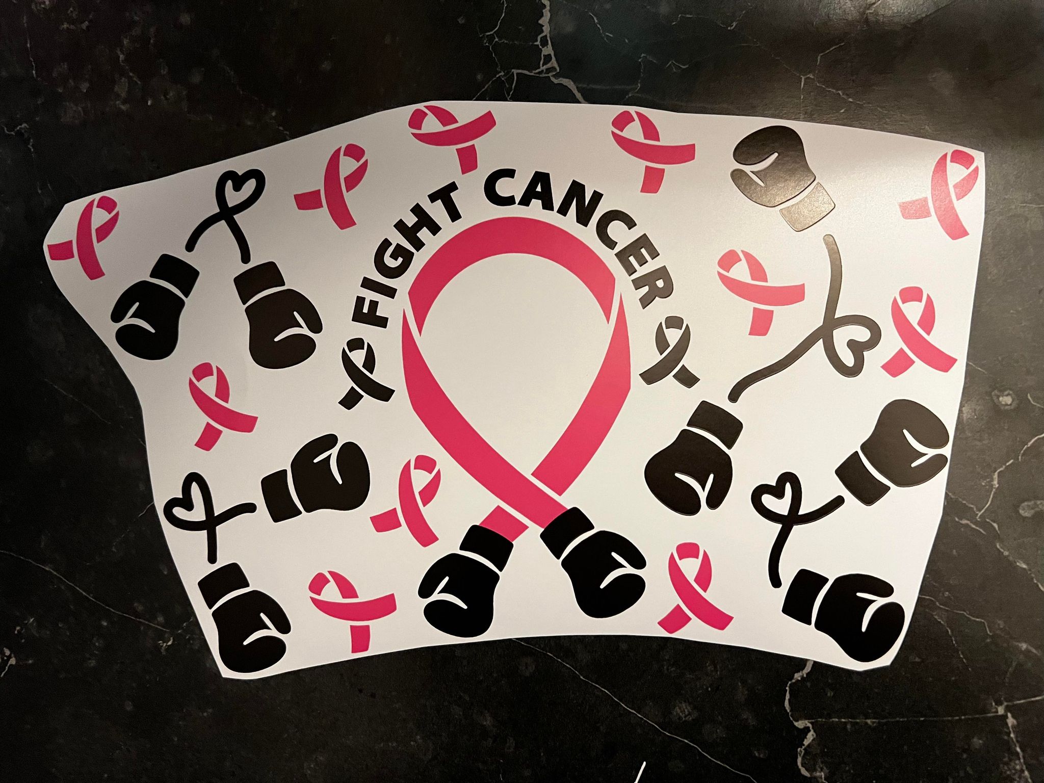 Fight Cancer Cold Cup Wrap