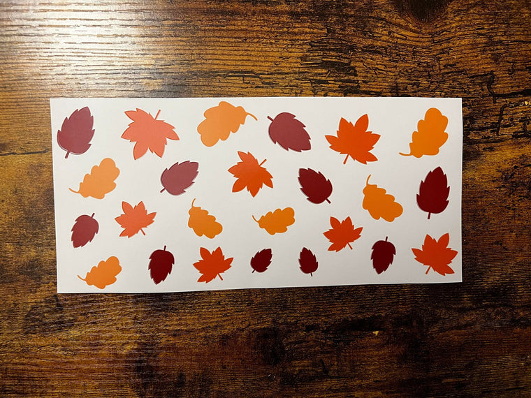 Fall Leaves Libbey Wrap