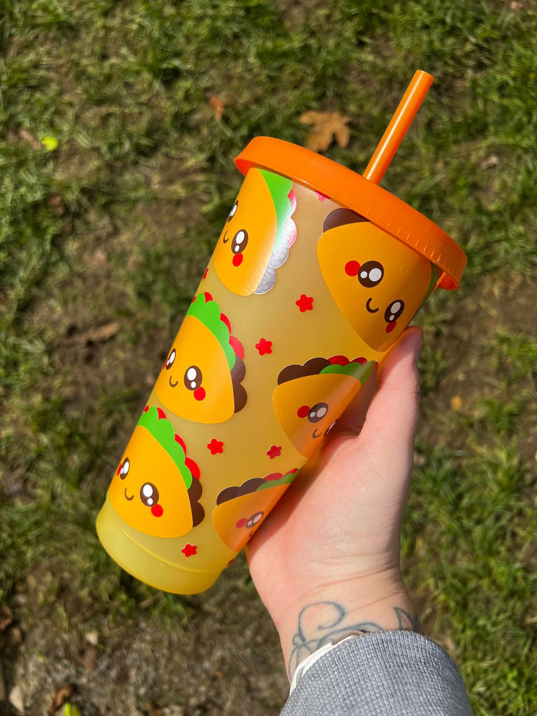 Tacos Color Tumbler