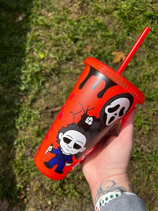 Spooky Villains Color Tumbler