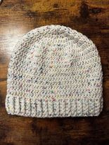 Crochet Confetti Hat