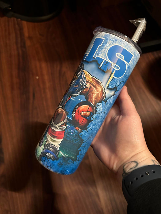 Bills Theme Sublimation Tumbler