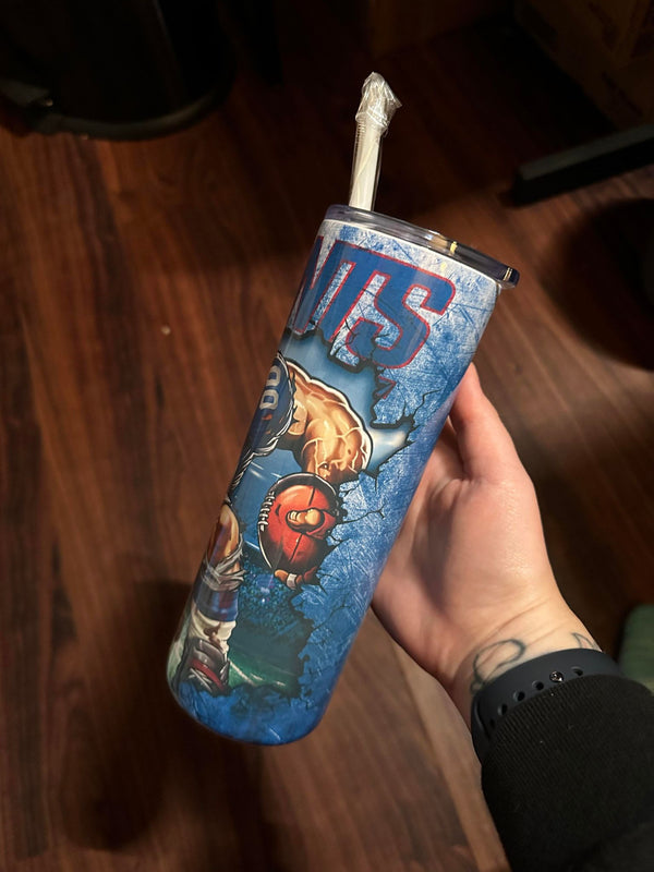 Giants Theme Sublimation Tumbler