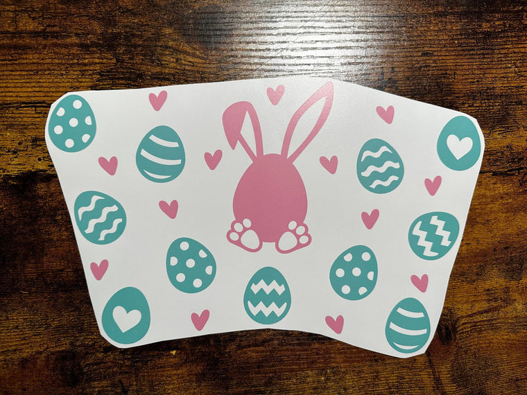 Bunny Ears with Eggs Cold Cup Wrap