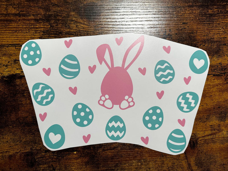 Bunny Ears with Eggs Cold Cup Wrap