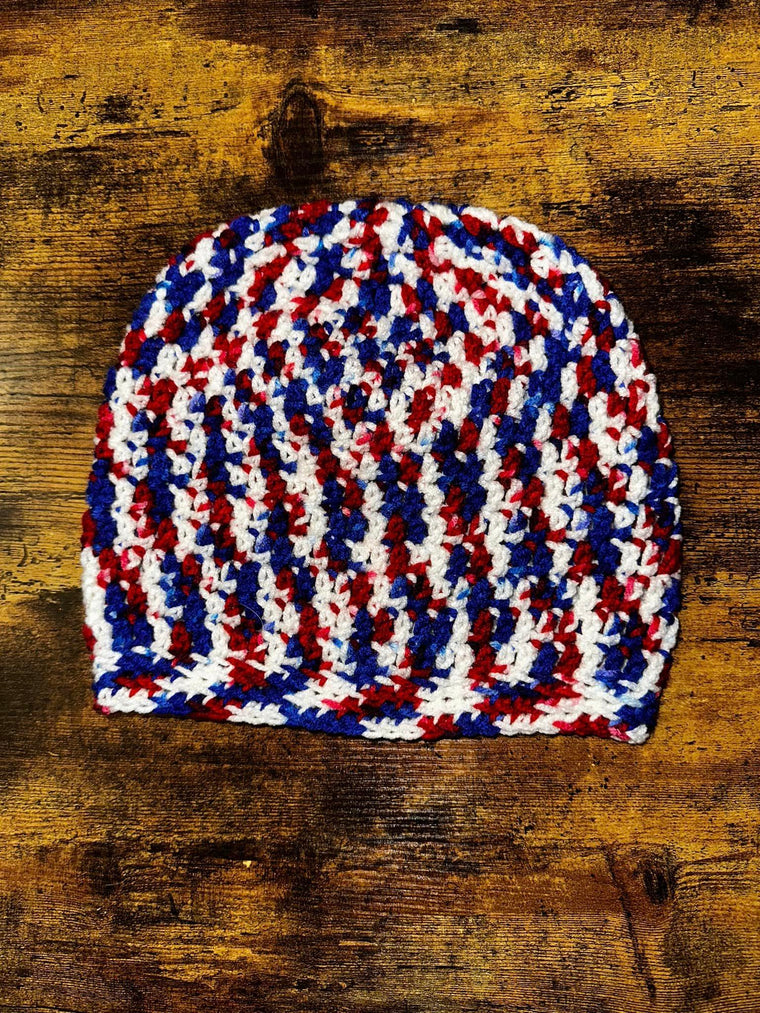 Crochet Slouchy Hat - Old Glory