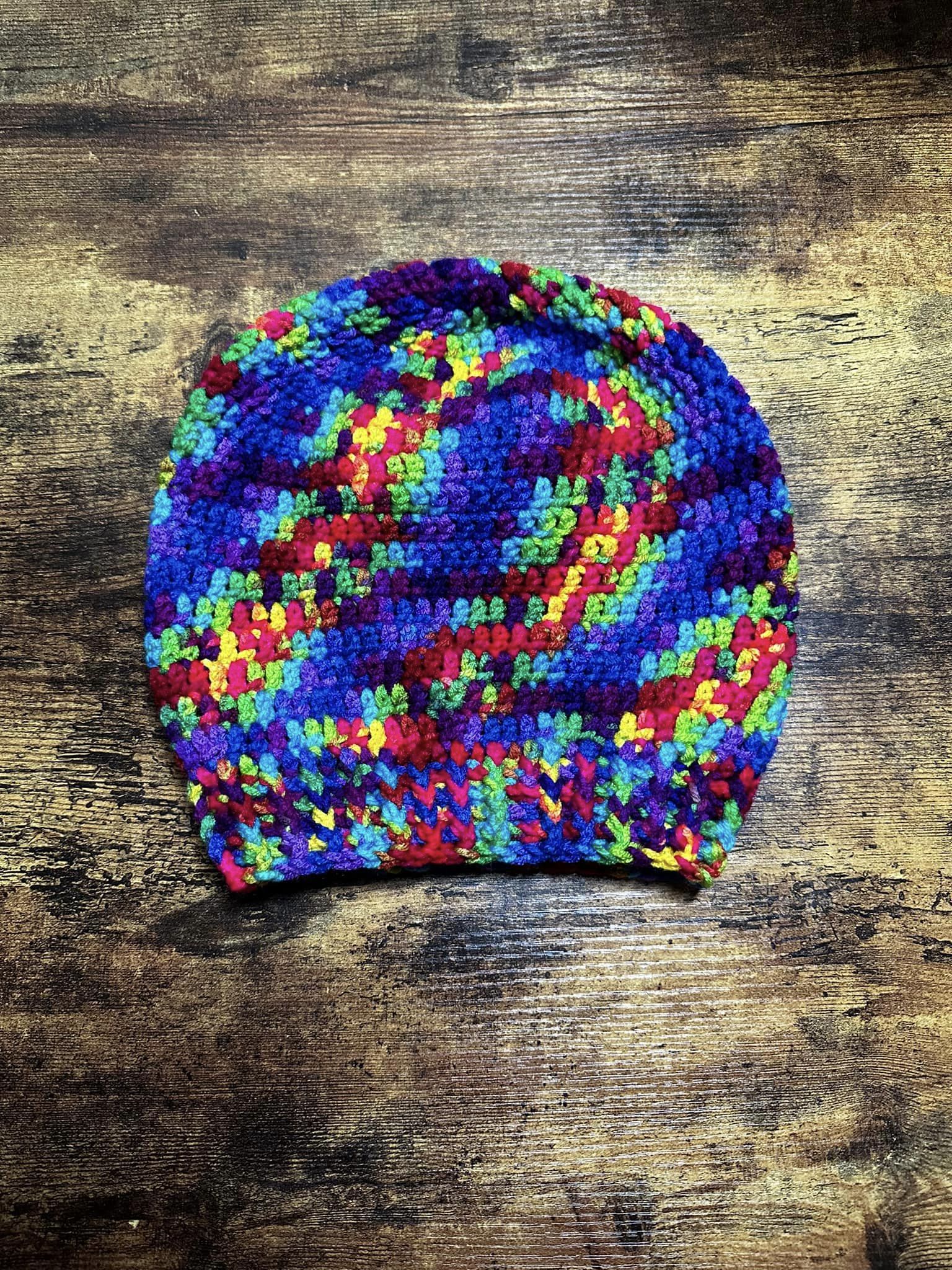 Crochet Brim Hat - Candy Stick Stash