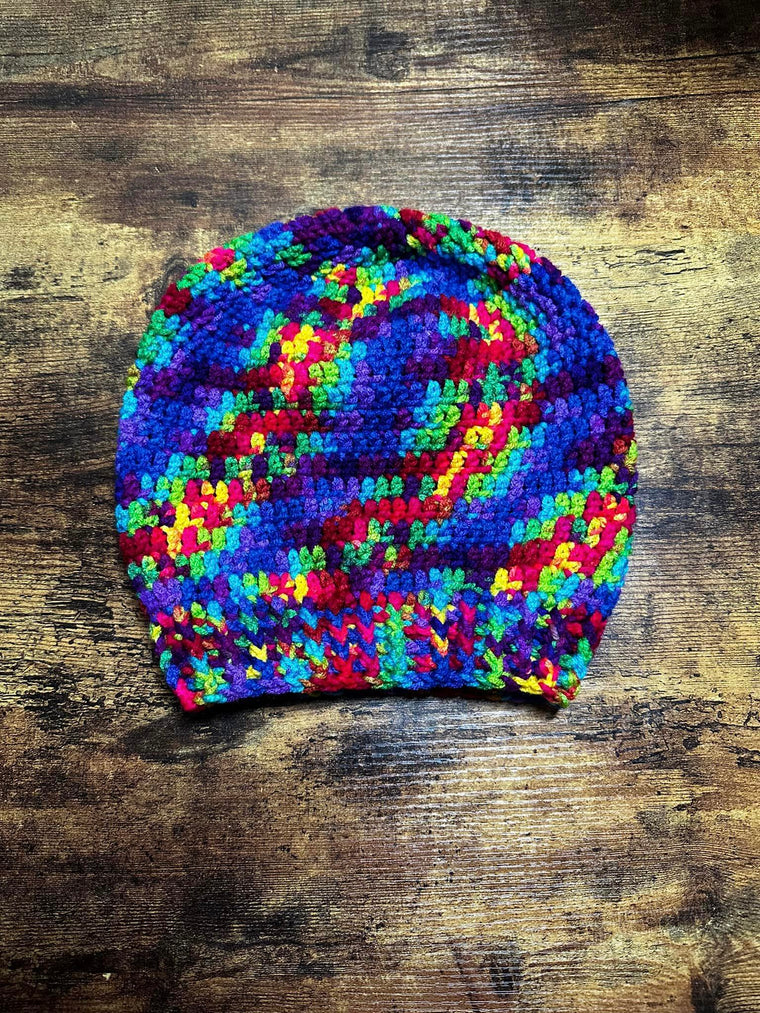 Crochet Brim Hat - Candy Stick Stash