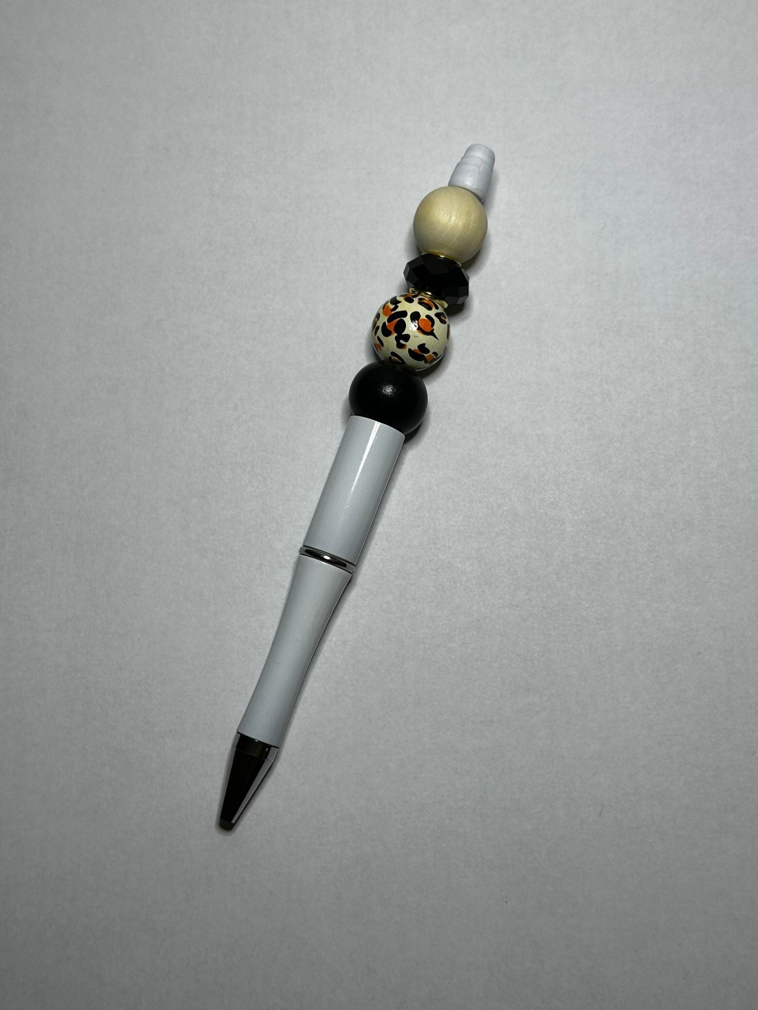 Black And Brown Cheetah Theme Wooden Pens