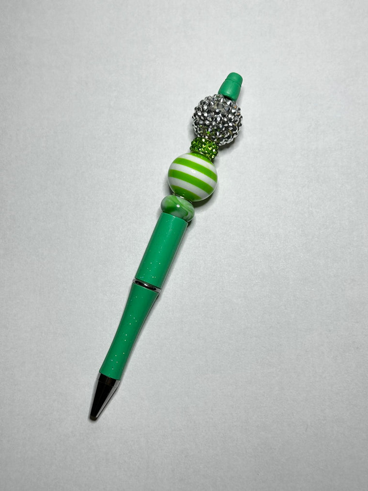 Green/Teal Theme Wooden Pens