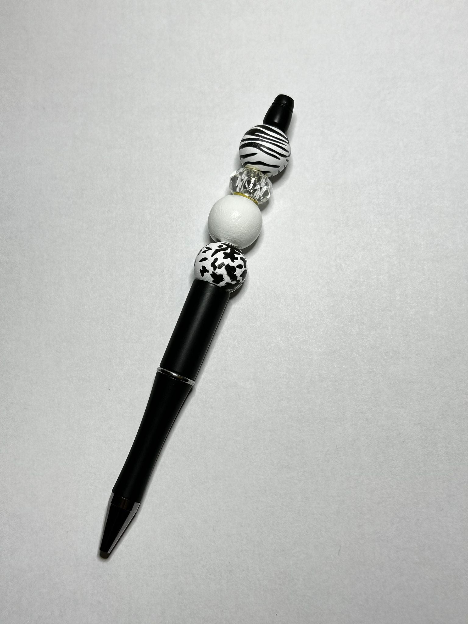 Black and White Zebra Wooden Pens