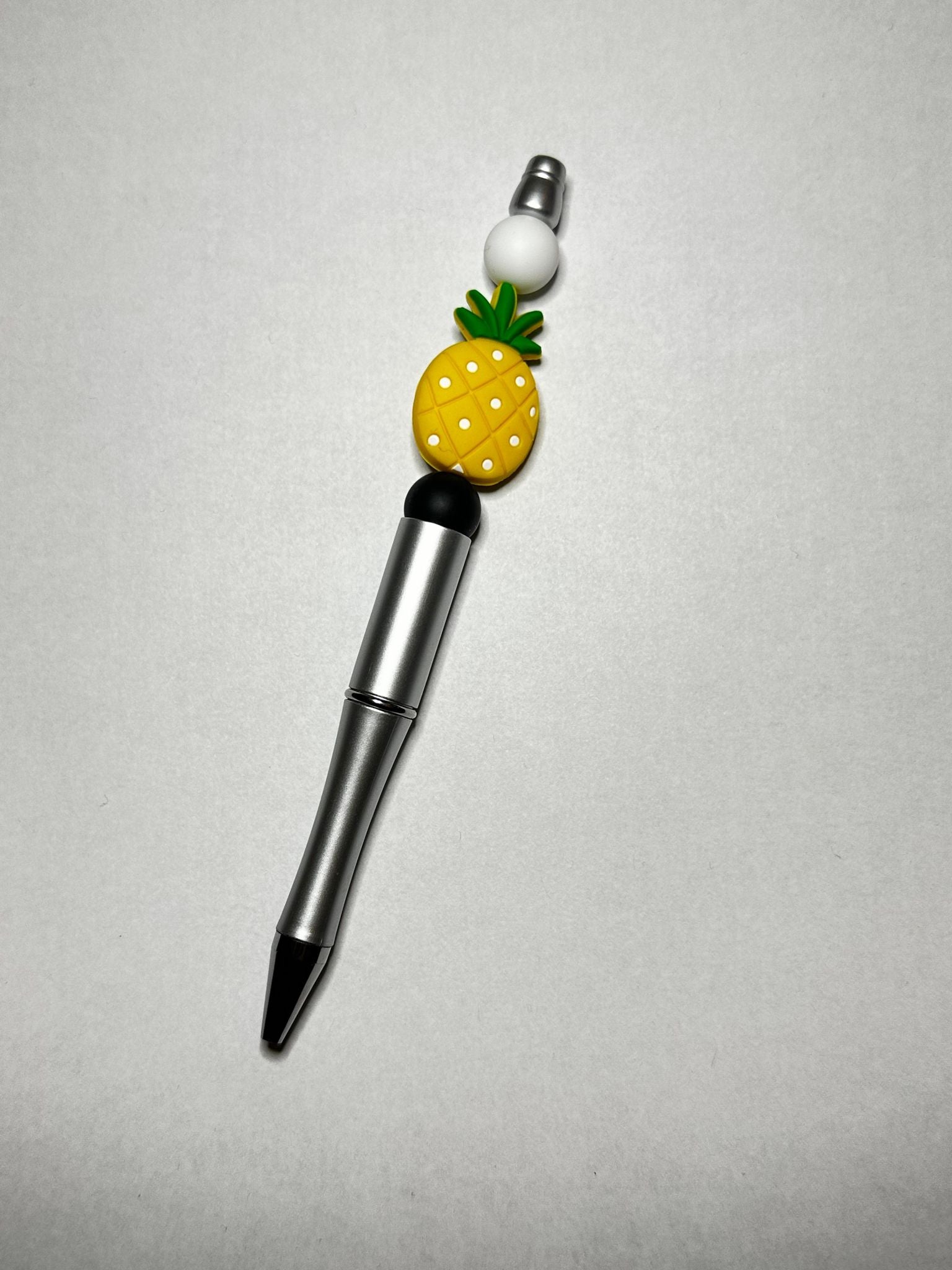 Pineapple Silicone Beaded Pen