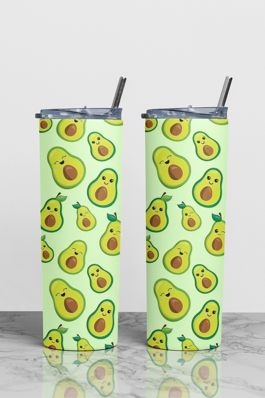 Avocado Sublimation Tumbler