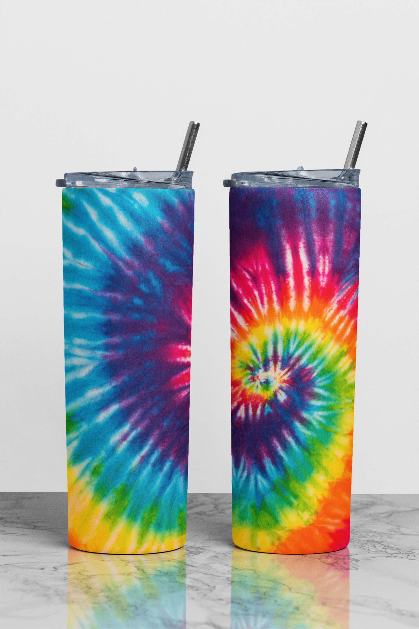 Tie Dye Sublimation Tumbler