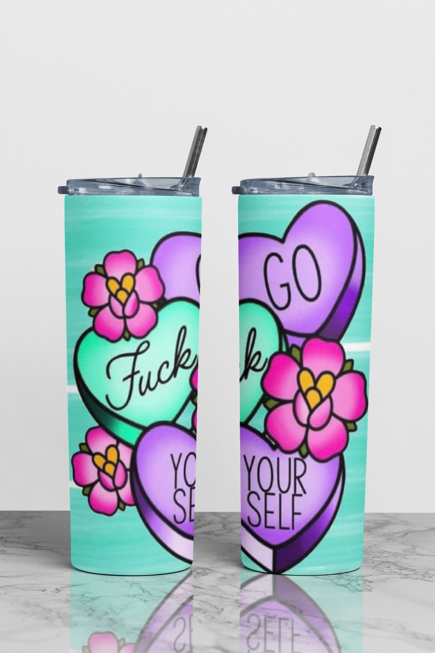 Go Fuck Yourself Sublimation Tumbler